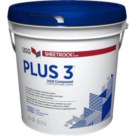 FixtureDisplays USG 384013004 3.5Qt Plus-3 Lightweight Joint Compound Blue Lid