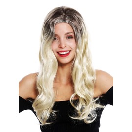 WIG ME UP GFW3315-88+6 Women's Wig Long, Lightly Wavy Parting Ombre Brown Light Blonde