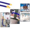 E-outstanding 5PCS 30cm 1/4Inch Thread Round Nozzle Flexible Plastic Water
