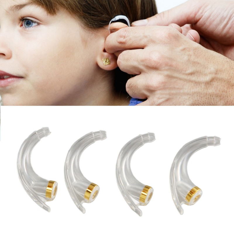 20pcs Replacement Ear Hook Prevents Howling Hearing Tool Parts Accessory