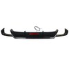 Rear Bumper Lip Spoiler Lower Diffuser with Light Plastic TRD
