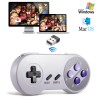 2.4GHz Wireless SNES Controller Gamepad + USB Receiver Compatible with