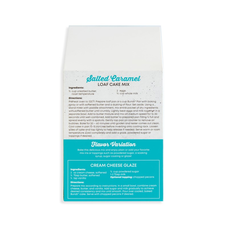 Nordic Ware Salted Caramel Loaf Cake Mix