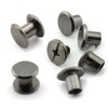 YXQ 50pcs Chicago Screw 5x6mm Slotted Binding Screws for Rivet