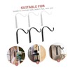 Mipcase 6pcs S Shape Wall Mounted Flower Basket Hooks Durable