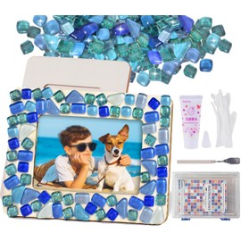 AiYoYo DIY Photo Frame Craft Set Gifts for Children and Adults Mosaic Picture Frame