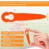 Pack of 120 Replacement Plastic Blades, Compatible with Stihl Polycut