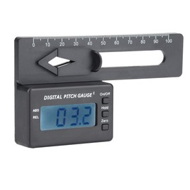 Akozon RC Accessories LCD Display Electronic Digital Pitch Gauge Helicopter Model for Family