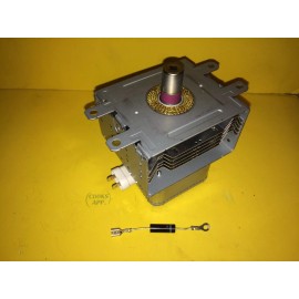 Unbranded WB27X10516 NEW GE  MICROWAVE MAGNETRON REPLACEMENT NIB 90 DAY WARRANTY + DIODE