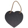 Out of the blue Heart Slate 15cm