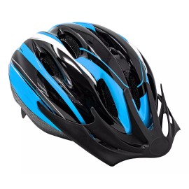 Windsor Casco De Bicicleta Unisex + Bomba Para Bicicleta Color Azul Talla 54/58
