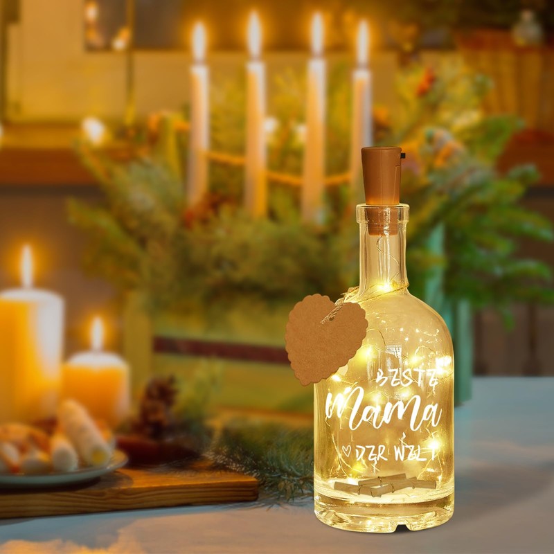 LED Bottle Light, LED Night Light, Illuminated Lucky Light, Cork