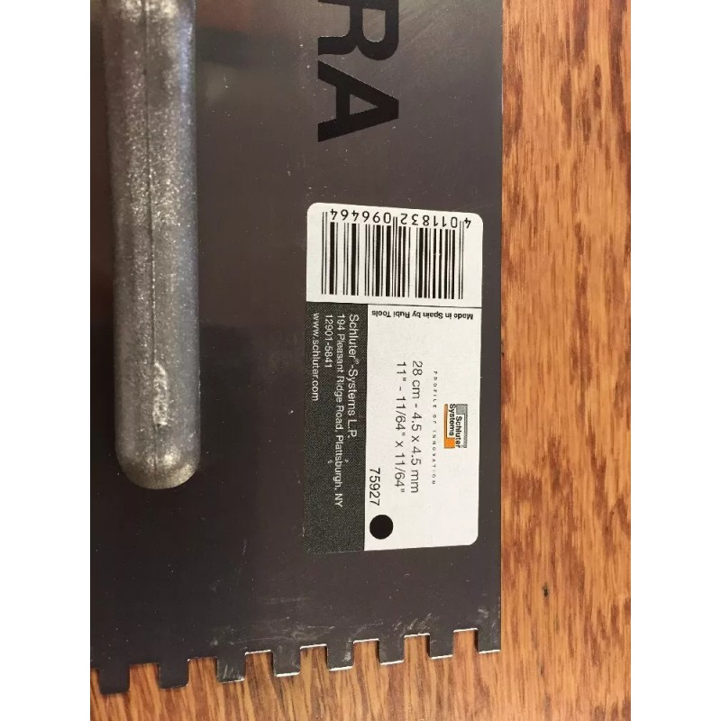 Schluter DITRA Flooring Trowel