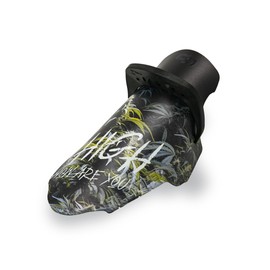 unleazhed Screw-On Mudguard, M01 Bolt On Mudguard, Made in Germany, for Fox and Rockshox