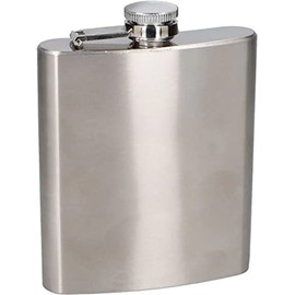 Stainless Steel Hip Flask Shot Bottle Short 200 ml