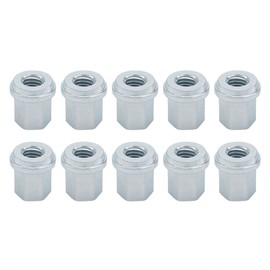 Camotokiit Group 31 Battery Stainless Steel Closed Nut for Standard 3/8" Stud 6015-010 10PCS