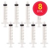 Baker Ross FN274 Syringes Set - 8 Pack Syringes for