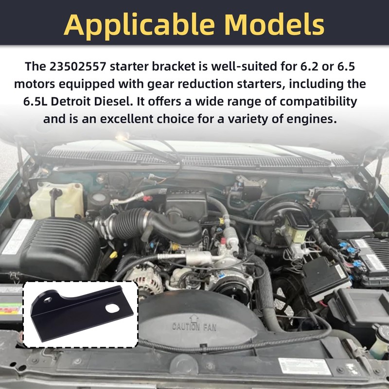 23502557 Starter Bracket, Starter Mounting Bracket, for GM and 6.2