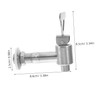 Mikinona Barrel Valve Switch Spigot for Beverage Dispense Replacement Beverage
