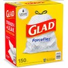 Glad Drawstring Tall Kitchen Trash Bags, 150 Count