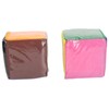 2pcs DIY Education Playing Game Dice with Clear Pocket Early