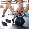 2 Pairs Weight Lifting Grips (Black + Gray) | Premium