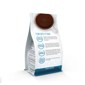 Crio Bru Ecuador Light Roast Non-Organic Coffee Alternative Natural Healthy Drink | Made with 100% Pure Ground Cacao Beans | 99.99% Caffeine Free, Keto, Low Carb, Paleo, Non-GMO (10oz)