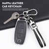 COREION Universal Leather Car Keychain,Unisex car keychain,Car key fob accessories,Carabiner
