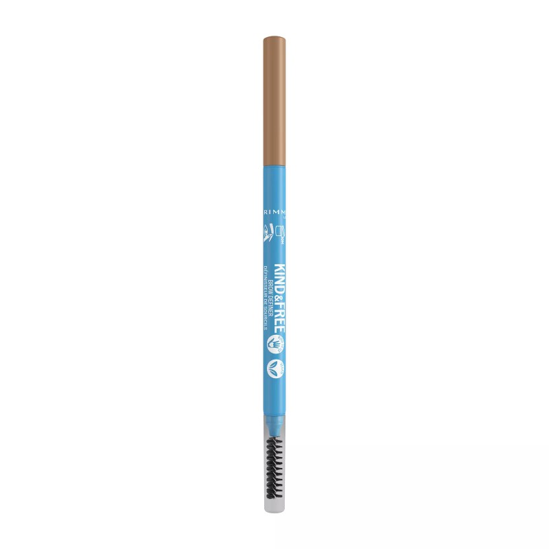 Rimmel Kind & Free Eyeliner Pencil, 003 Warm Brown, 0.35