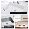 2 Pack Sink Protector Mats for Ceramic Sinks/Stainless Steel Sinks,