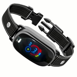 Screen Barking Device Charging Waterproof Pet Shock Collar Automatic Barking Intelligent Barking Manufacturers