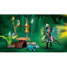 Playmobil Starter Pack Knight Fairy with Raccoon Toy