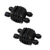 Neo-Pure 1/4" Automatic Shut-Off Valve with Quick-Connect Fittings for Reverse