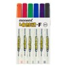 Name Pen 6-Color Set F Monami / 네임펜6색세트 F 모나미