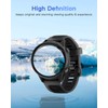 4 Pack Screen Protector for Garmin Forerunner 570,42mm,3D Full Screen