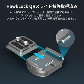 SmallRig HawkLock H38 Arca-Swiss Quick Release Mount Plate 4486