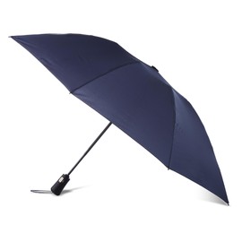 totes Auto Open Reverse Close Windproof Compact Inbrella with UV and Water Repellent Protection