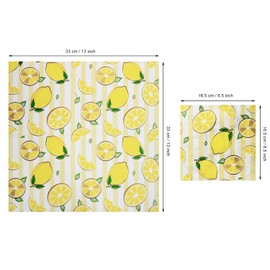 Penta Angel Floral Napkins for Craft 20Pcs Assorted Decorative Flower Cocktail Paper Napkins for Art Crafting DIY Birthday Wedding Spring Tea Party Decoration (Fruits)