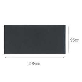 [Wrinkles] Flat Wallet, Paper Washi (Black)