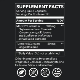 Lifeseasons Lse Cúrcuma Fitosoma 500mg 60caps Sfn                                                                                                     