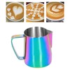 Stainless Steel Milk Frothing Pitcher Pointed Mouth Coffee Frother Cup
