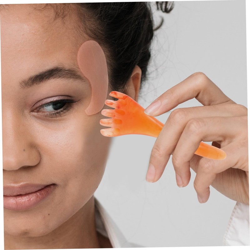 Mikinona Five Claw Jade Comb Handmade Massager Tool for Facial