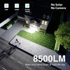Abovizo 85W LED Security Lights Motion Sensor Light Outdoor, 8500LM