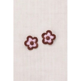 Lip Care Product, misyaaen Puff 26SS Kids Hairpin MEDIUM FLOWER CLIP SET K1045S26-A01 for daily makeup and personal care, portable beauty accessory, Korean