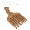 Wooden Comb Sandalwood Prevent Static Scalp Massage Coarse Teeth Hair
