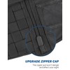 JOYTUTUS Sun Visor Organizer Compatible with 2018-2025 Wrangler JL &