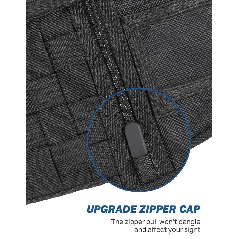 JOYTUTUS Sun Visor Organizer Compatible with 2018-2025 Wrangler JL &