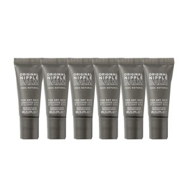 Nipple Balm, Long-Lasting Hydration, Helps to Soothe, Protect Dry Skin & Chapped Lips, Lightweight, Smooth Texture, 10-in-1 Multitasker, Portable, Easy to Use, Ideal for Skin Types (Pack of 6)