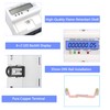 GothicBride Digital Electricity Meter, 3 Phases, 4 Conductors, Electricity Meter,