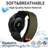 YOOSIDE Upgraded Quick Fit 22mm Nylon Watch Strap for Garmin